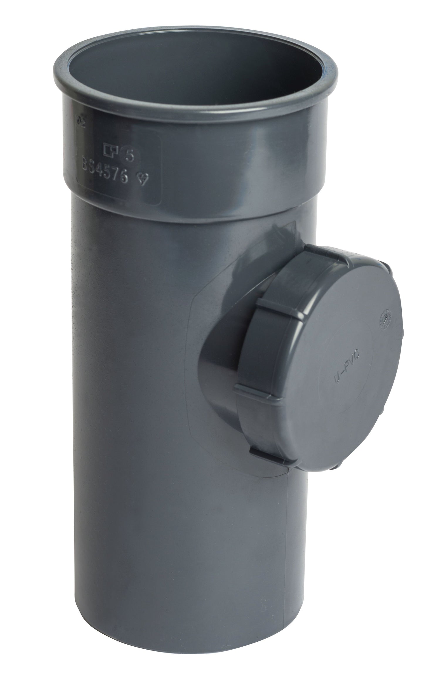 OSMA 68mm ACCESS PIPE SCREW DOOR ROUND 0T274AG ANTHRACITE GREY