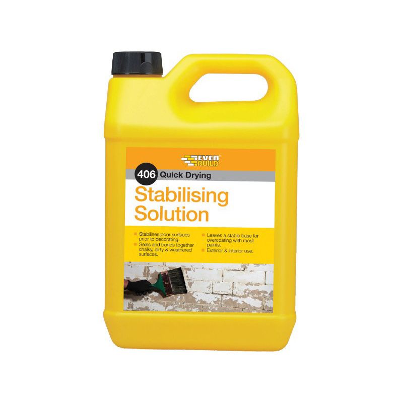Everbuild Quick Drying Stabilising Solution 5L STAB5