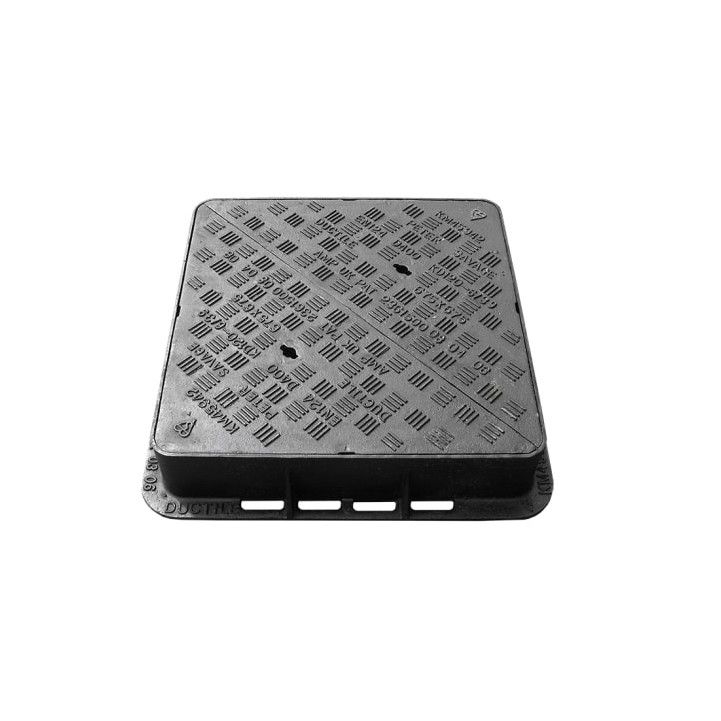EJ DUCT IRON ACCESS COVER & FRAME 675 x 675 x 100mm D/TRI D400 KD120