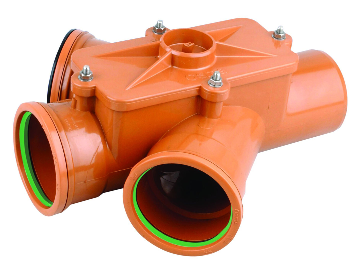 OSMAD 110mm S/S EQUAL INSPECTION JUNCT 45deg 4D492