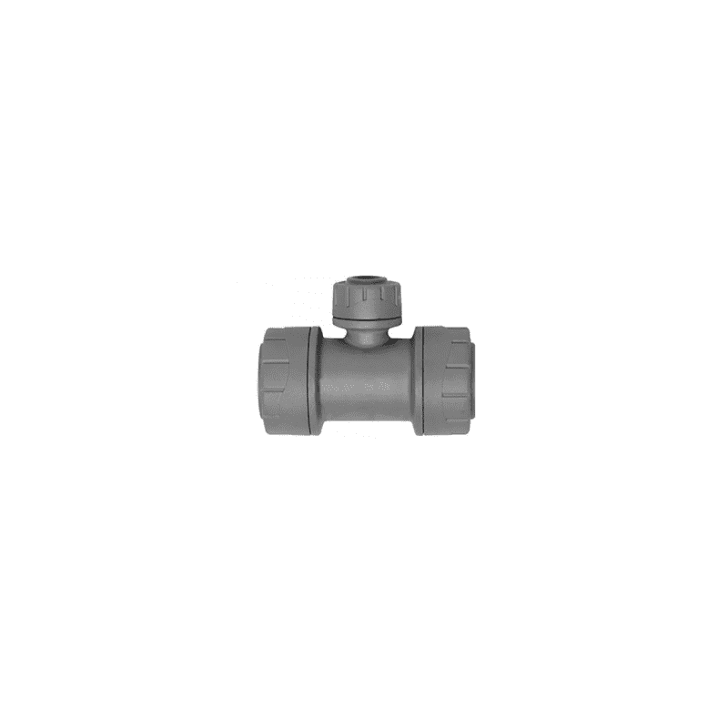POLYPIPE POLYPLUMB BRANCH REDUCED TEE 22 x 22 x 10mm PB112210