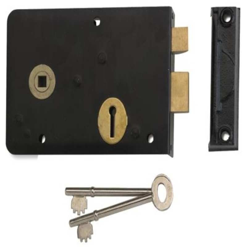 UNION RIM LOCK LEFT HAND 155mm 6 x 4" J1439-BJ-LH