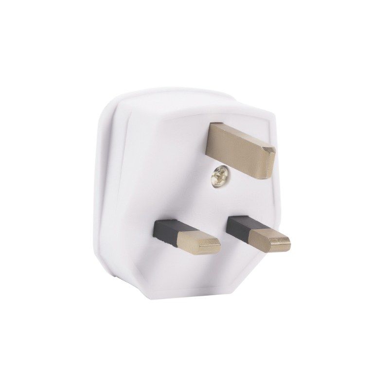 NIGLON PT13 PLUG 3PIN 13A WHITE