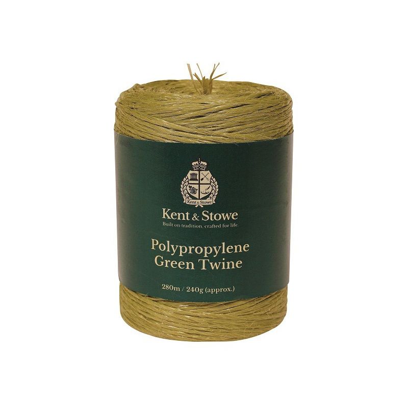 KENT & STOWE K/S70100800 BIODEGRADABLE JUTE TWINE 80m GREEN