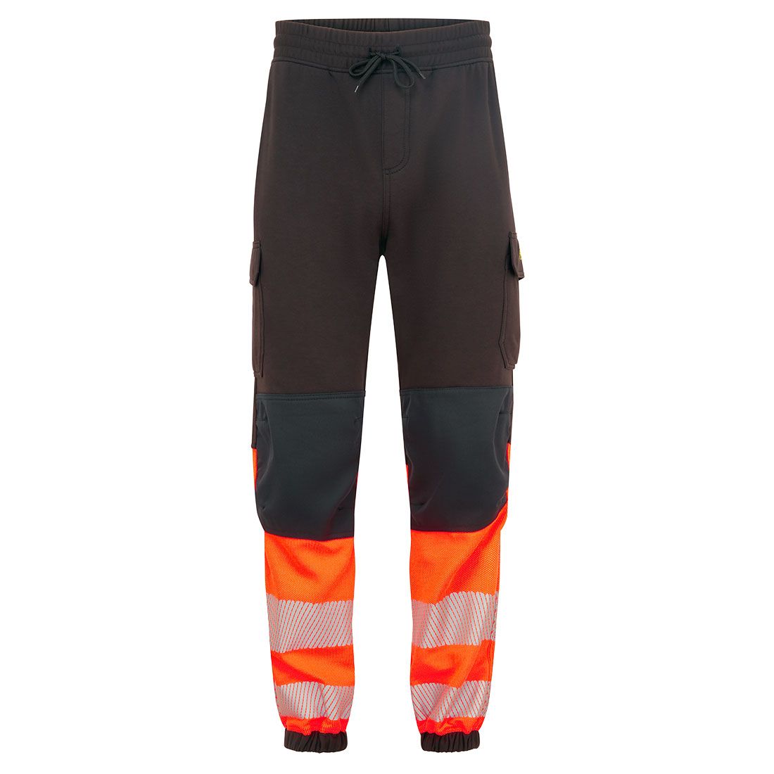 PW3 Modaflame HVO Class 1 FR Jogger, L, , Black/Orange