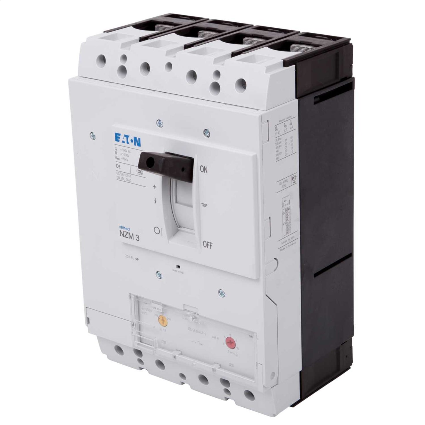 Eaton 250A 4P 50kA Mccb