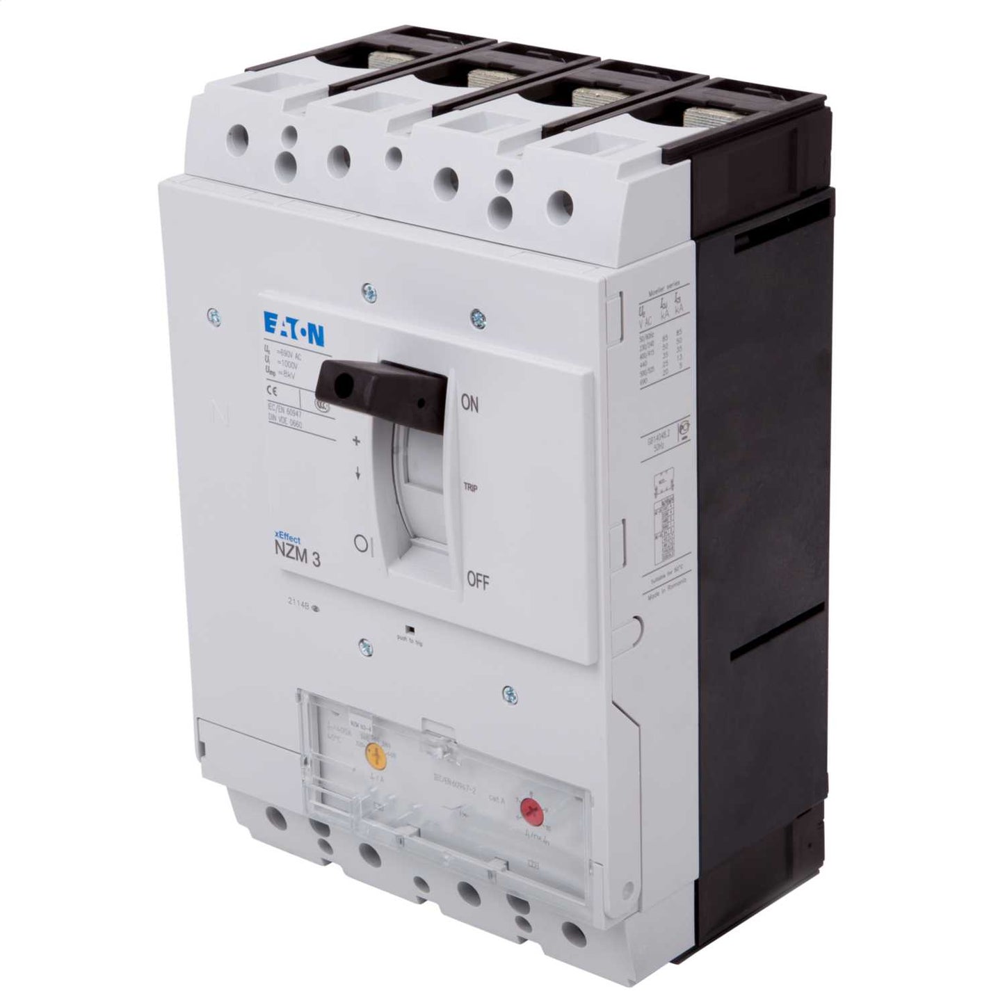 Eaton 400A 4P 50kA Mccb