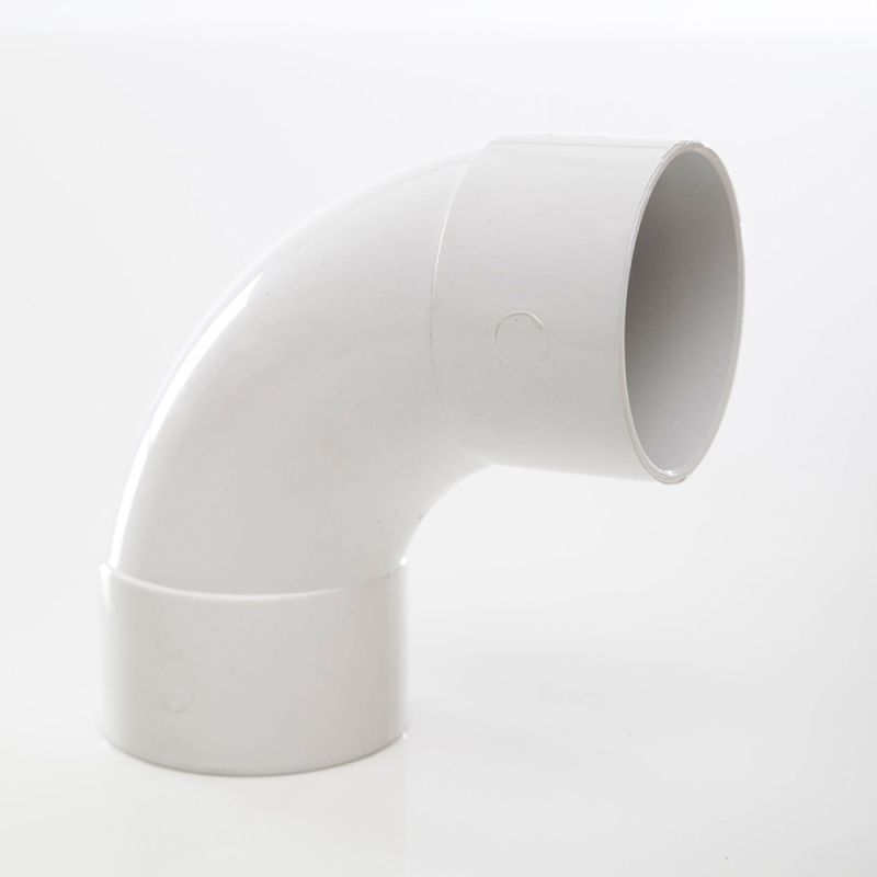 POLYPIPE ABS SWEPT BEND 50mm x 92.5deg WS52 WS52W WHITE