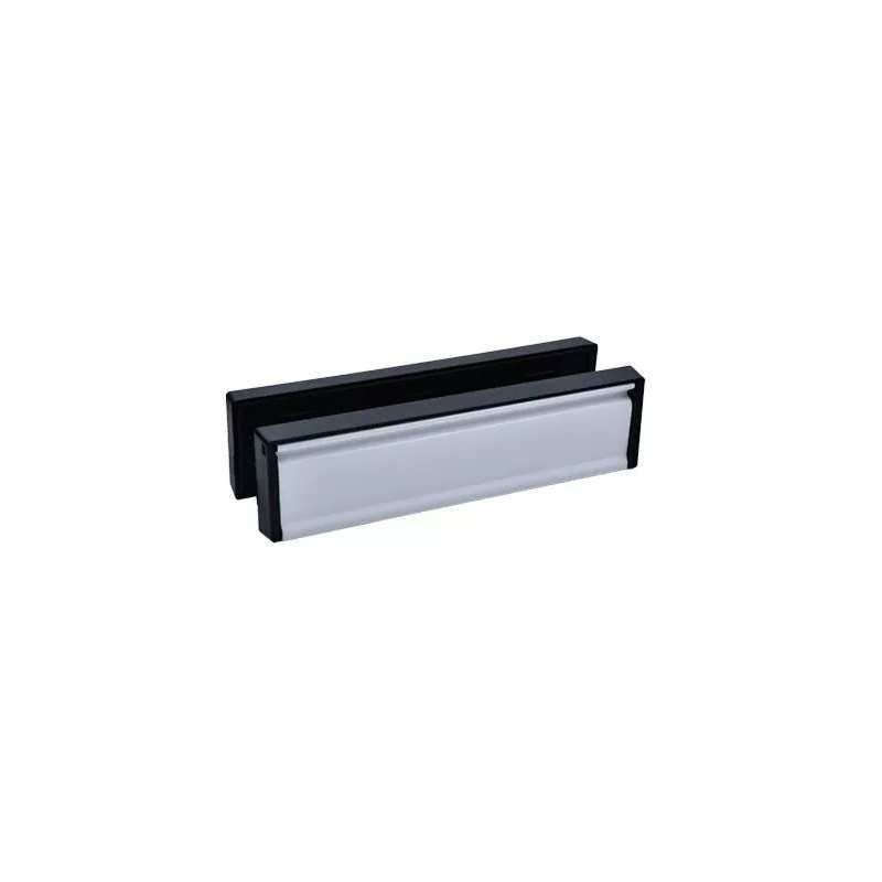 DUFFELLS TSS 10" TELESCOPIC LETTERPLATE FOR UPVC DOORS 40-80mm WHITE TSSLET104080W
