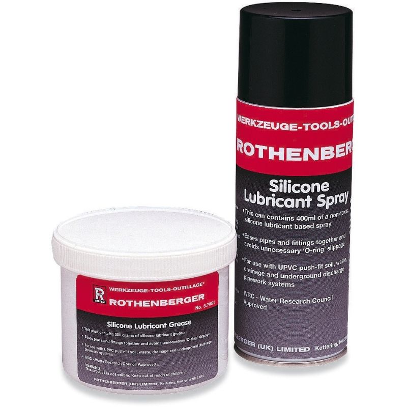 ROTHENBERGER SILICONE LUBRICANT SPRAY 400ml 67050