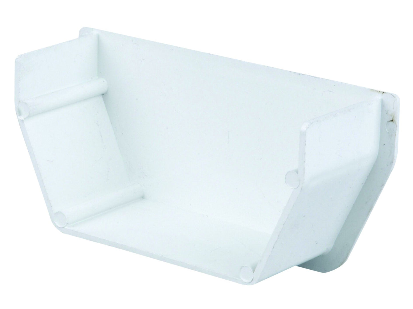 OSMASQUARELINE PVCU STOPEND INTERNAL 100mm 4T810W WHITE