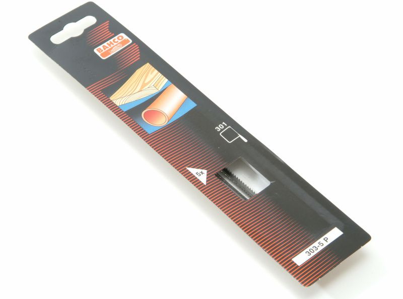 BAHCO BAH3035P COPING SAW BLADES 165mm (PACK 5)