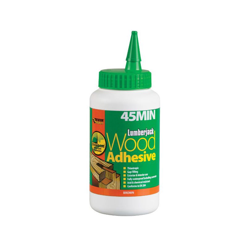 Everbuild 45 Minute Polyurethane Wood Adhesive Liquid 750G 45MINPU7