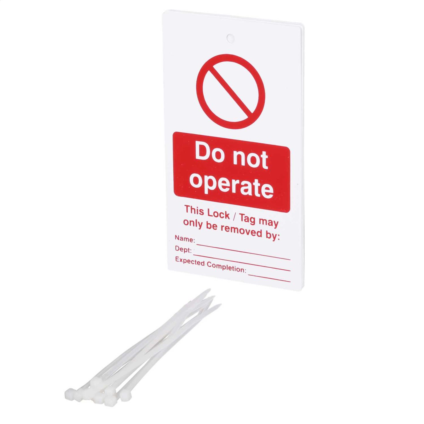 Engex Do Not Operate Loto Tags (Pack of 10)