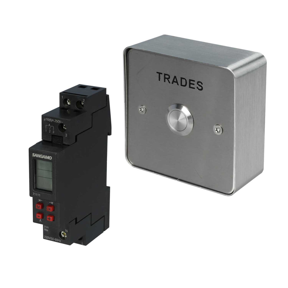 ESP Trades Button with Timer