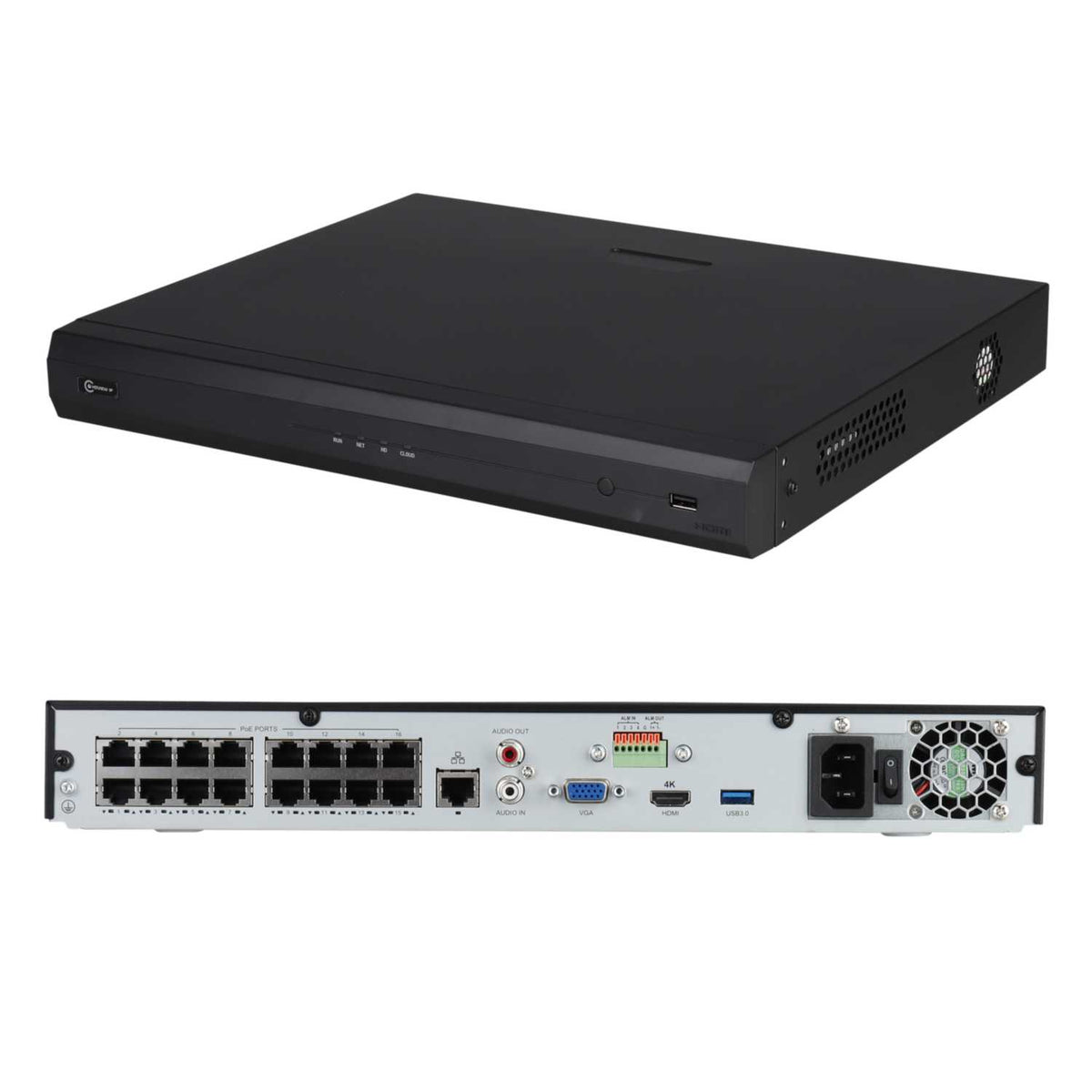 ESP HDview IP 24/7 16 Channel HD 16TB NVR