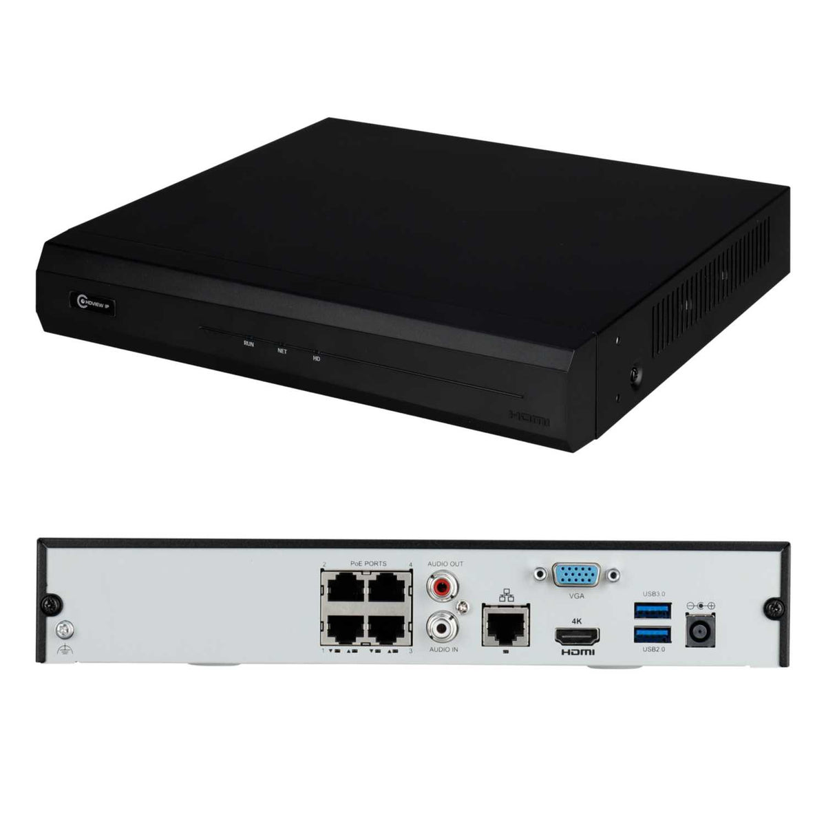 ESP HDview IP 24/7 4 Channel HD 4TB NVR