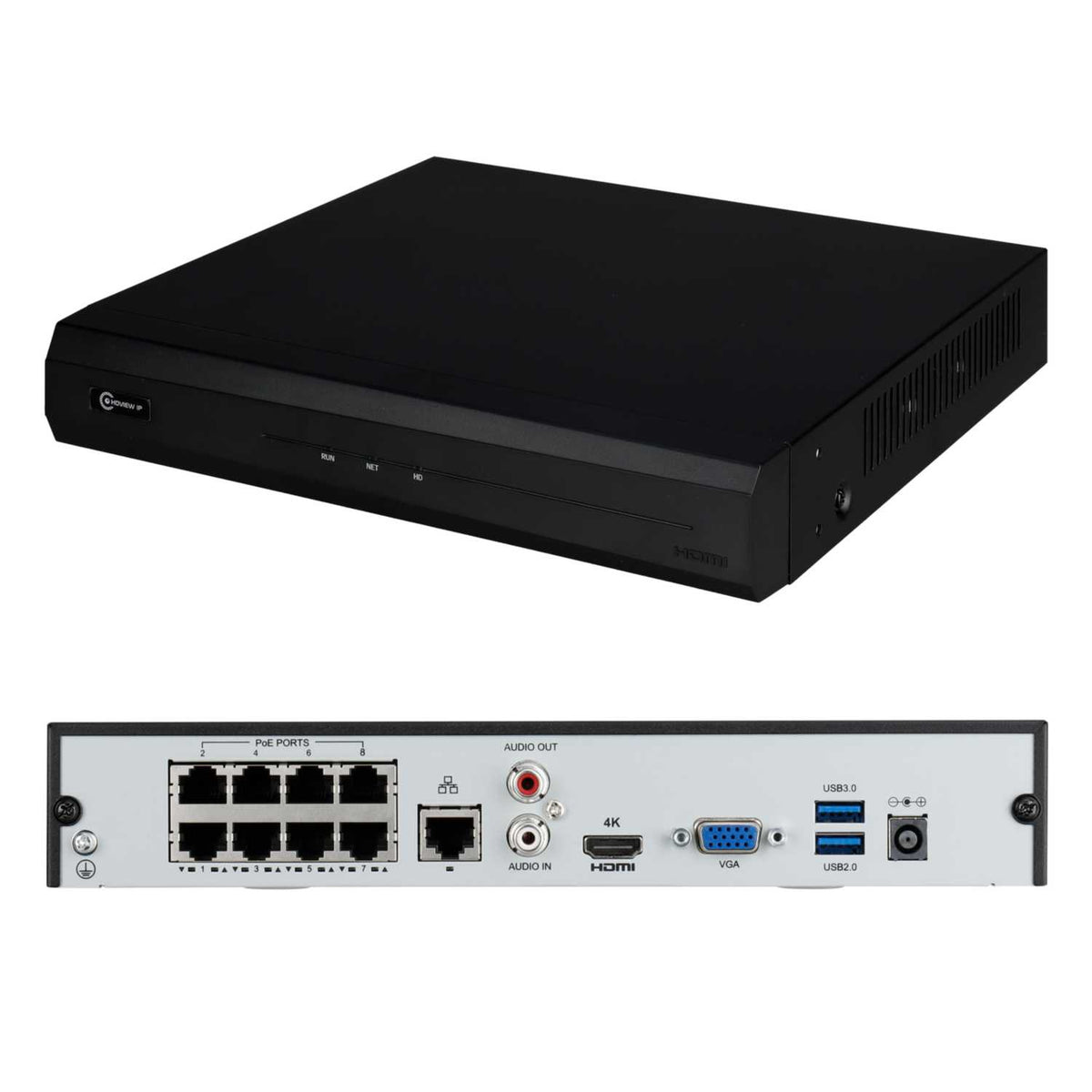 ESP HDview IP 24/7 8 Channel HD 4TB NVR