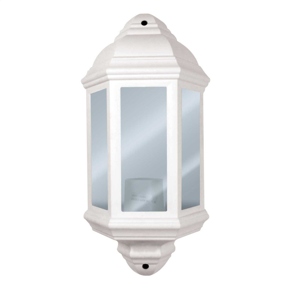 Eterna Half Lantern White IP44