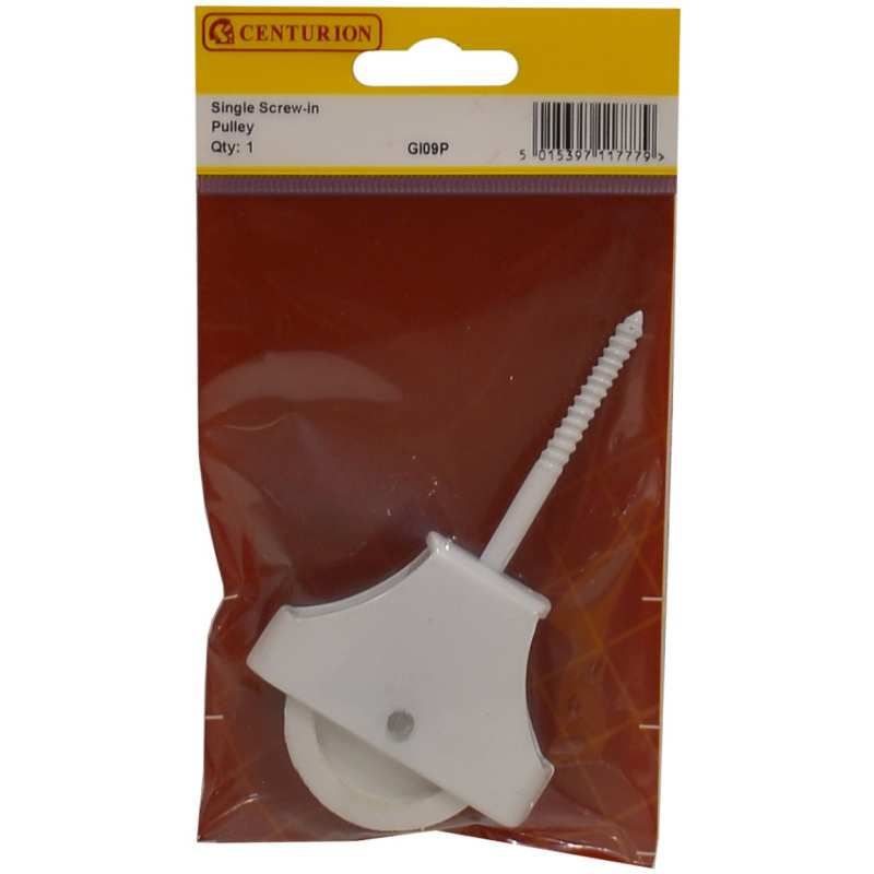 CENTURION GI09P SINGLE 45mm CAST IRON SCREW IN PULLEY