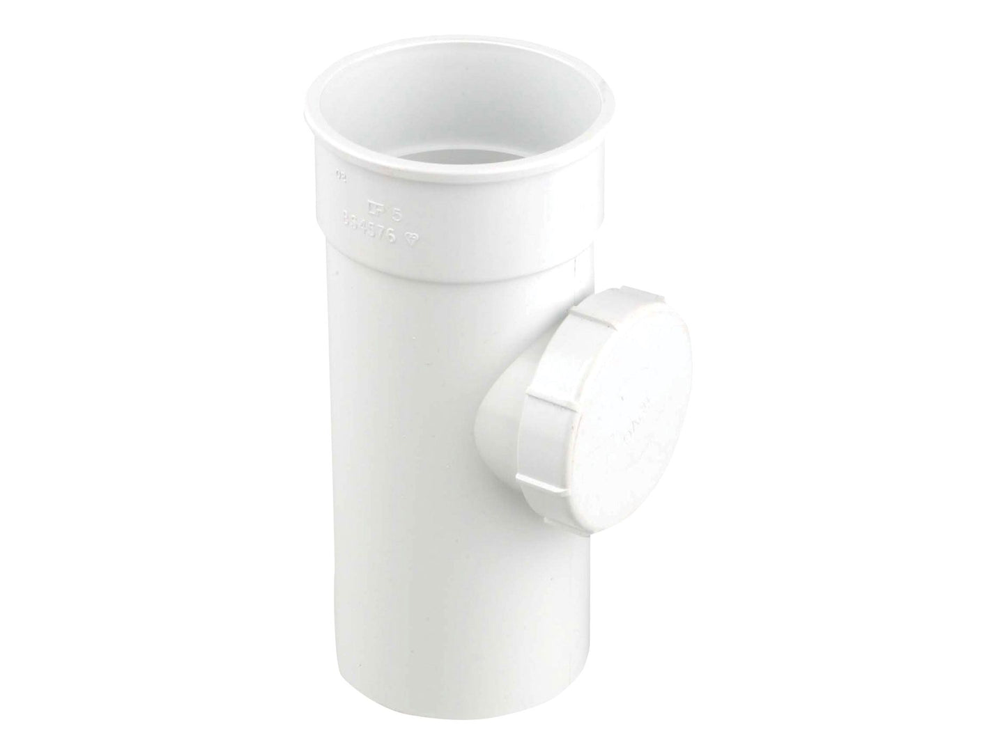 OSMA 0T274 ROUND PVCU ACCESS PIPE 68mm 0T274W WHITE