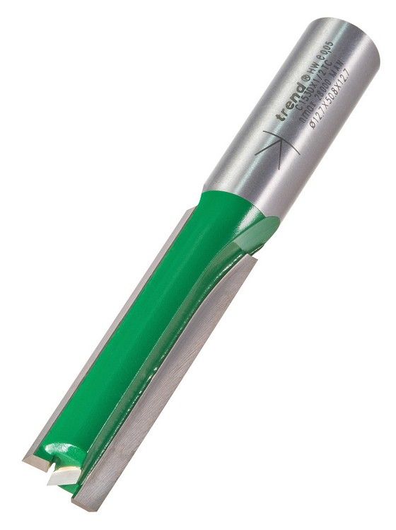 TREND C153DX1/2TC TWO FLUTE 12.7MM DIA X 50MM C/T