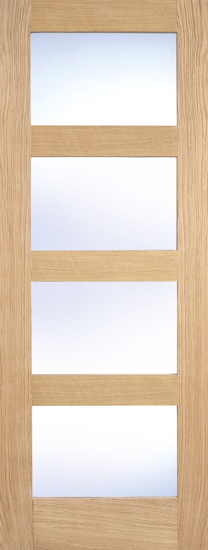 LPD OAK CONTEMP GLAZED 4L CLEAR 30" OSHAKERCG30