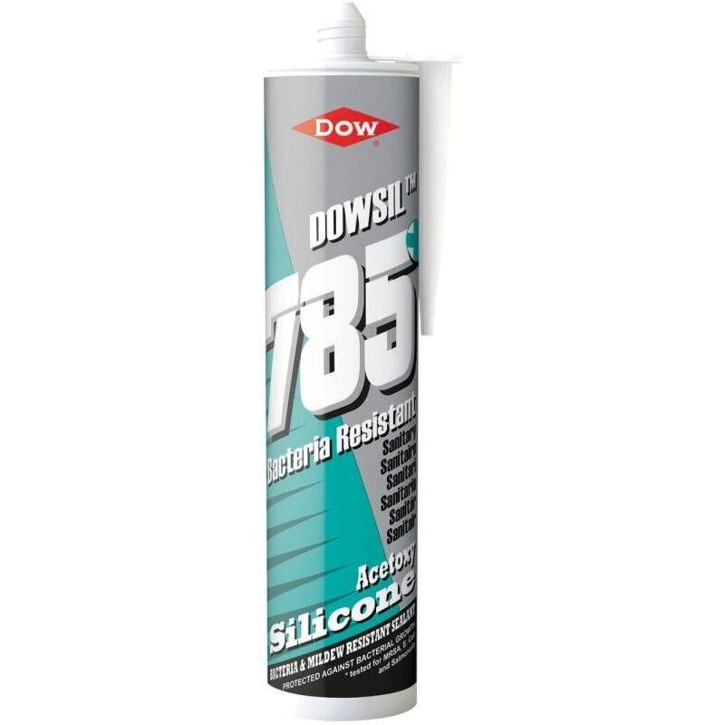 DOW 785 SANITARY SILICONE SEALANT 310ml WHITE 3279120