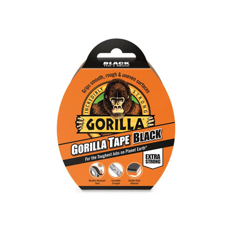 GORILLA WATERPROOF PATCH & SEAL TAPE 3m BLACK 3044721