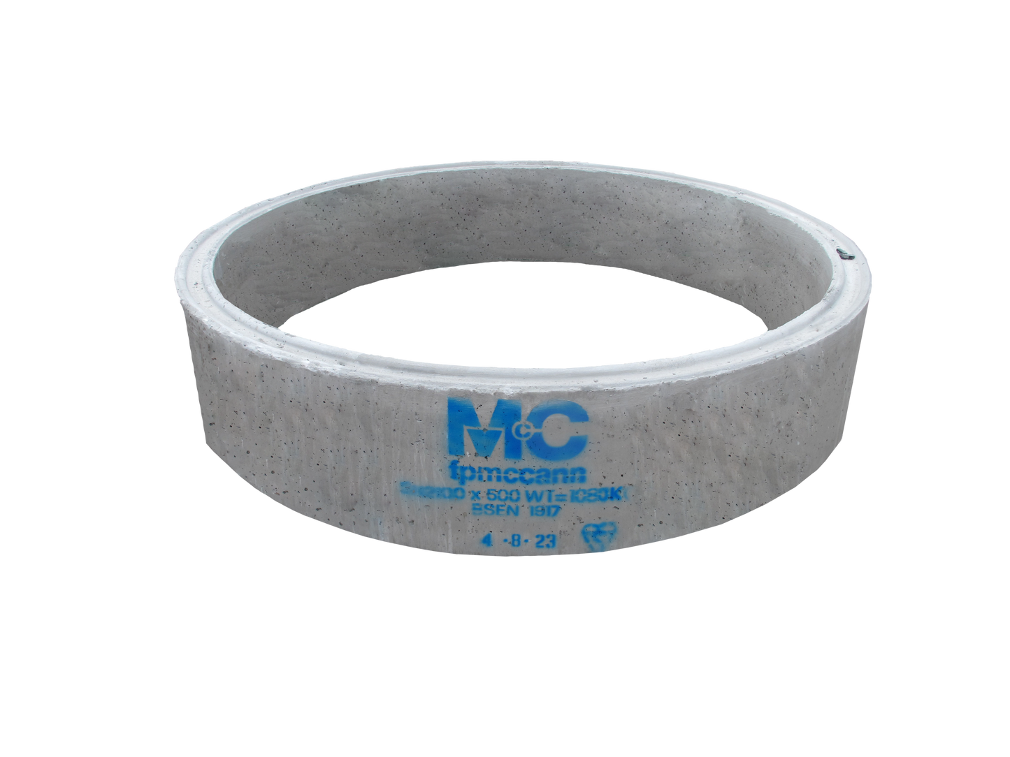 F P MCCANN 2100mm x 500mm PCC CHAMBER RING WITH STEPS 2837