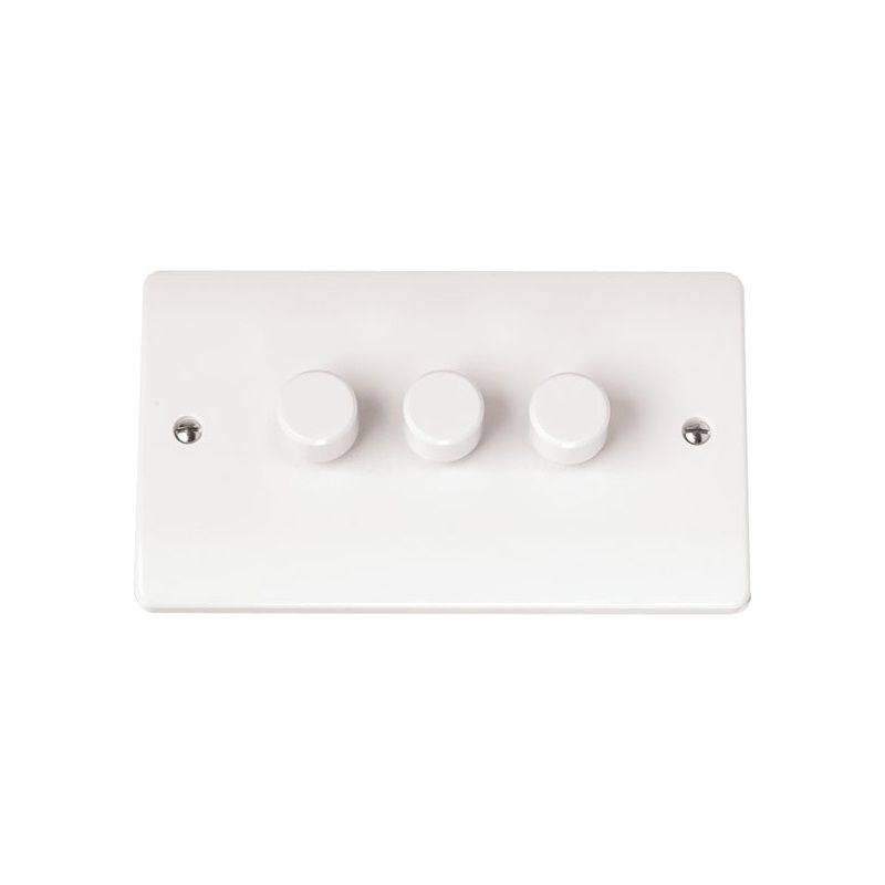 CLICK CMA147 3-GANG 2 WAY DIMMER SWITCH 250va