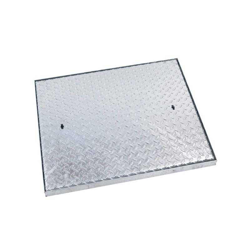 CLARK DRAIN GALV MANHOLE COVER SINGLE SEAL 750 x 600mm 5t C9BG