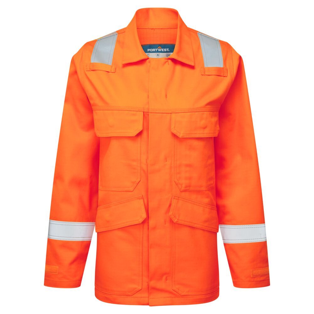 Bizflame Work FR Women's Jacket, L, R, Orange