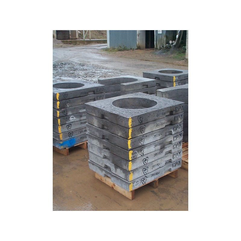 CPM CONCRETE GULLY COVER SLAB 450mm (760 x 670) (80kg) GCS16