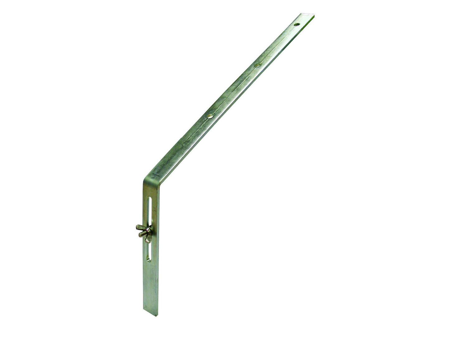 OSMA 0T147 ROUND STEEL ADJUSTABLE TOP RAFTER BRACKET 0T147G GREY