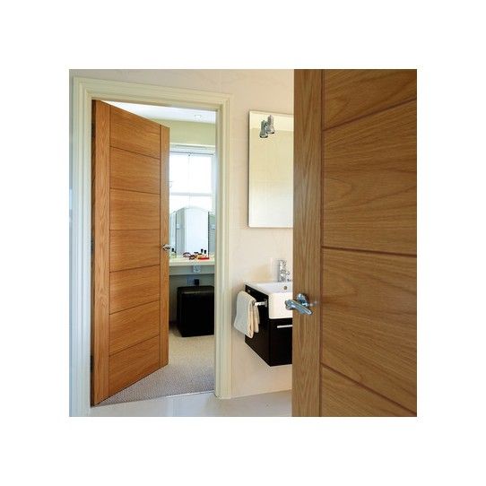 JBK PALOMINO UNFINISHED INTERNAL OAK FIRE DOOR 1981 x 762 x 44mm (30") OPAL26FD30