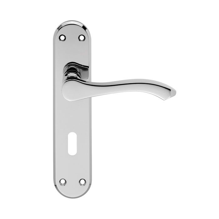SEROZZETTA IXION LEVER LOCK HANDLES CHROME SZM366CP/RP