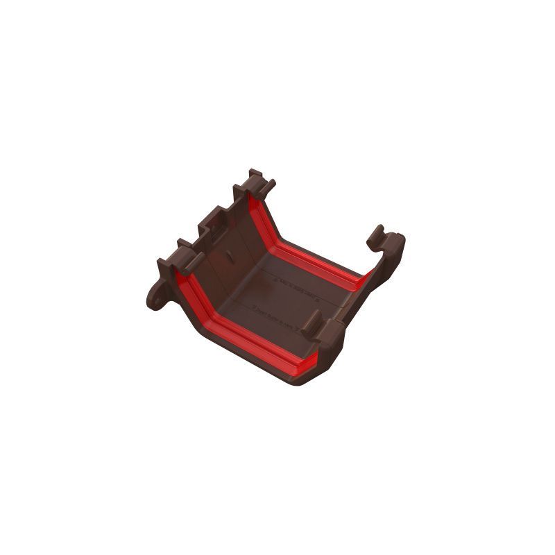FREEFLOW SQUARE UNION BRACKET LEATHER BROWN FRS602LB