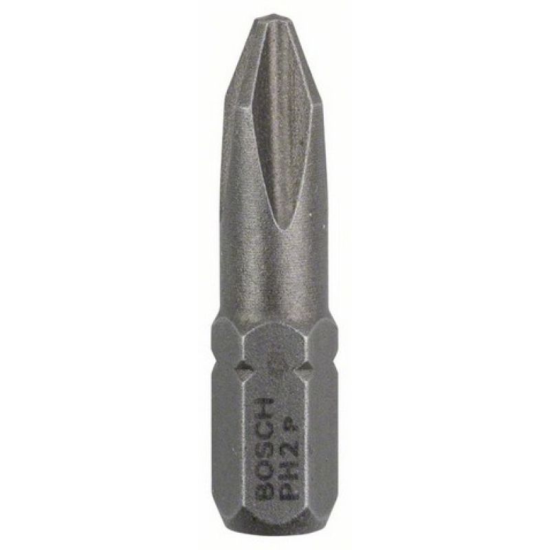 BOSCH 2607001511 PACK OF 3 PHILLIPS EXTRA HARD SCREWDRIVER BIT PH2 x 25mm