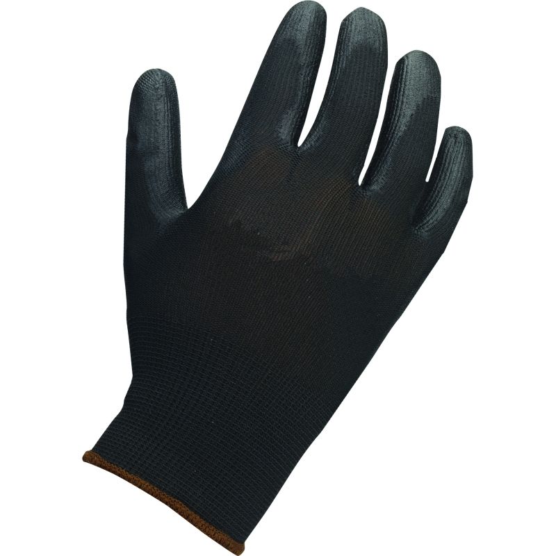 SUREGRAFT DRY HANDLING PU BLACK GLOVES SIZE 10