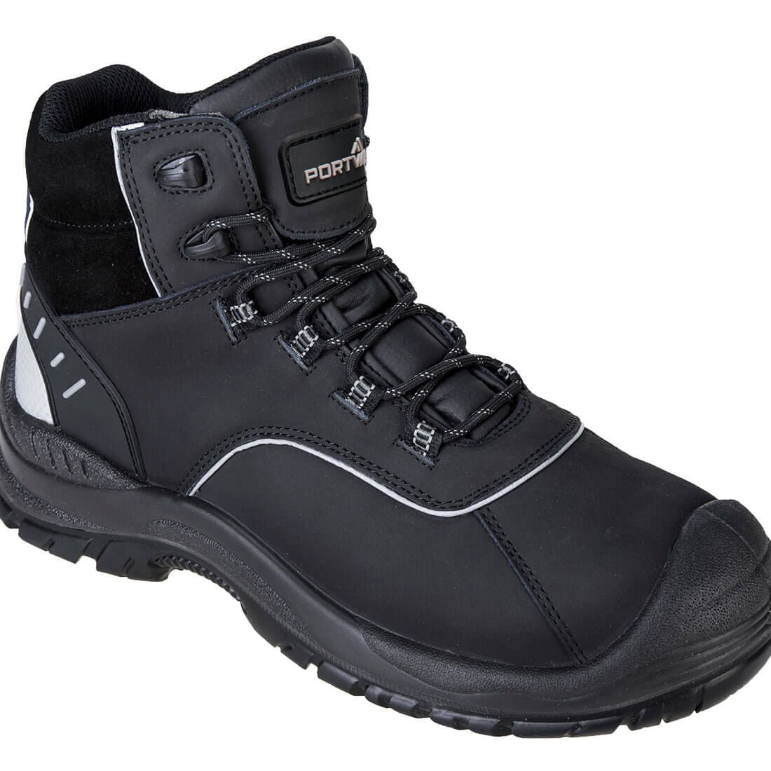Portwest Compositelite Avich Boot S3, 40, R, Black