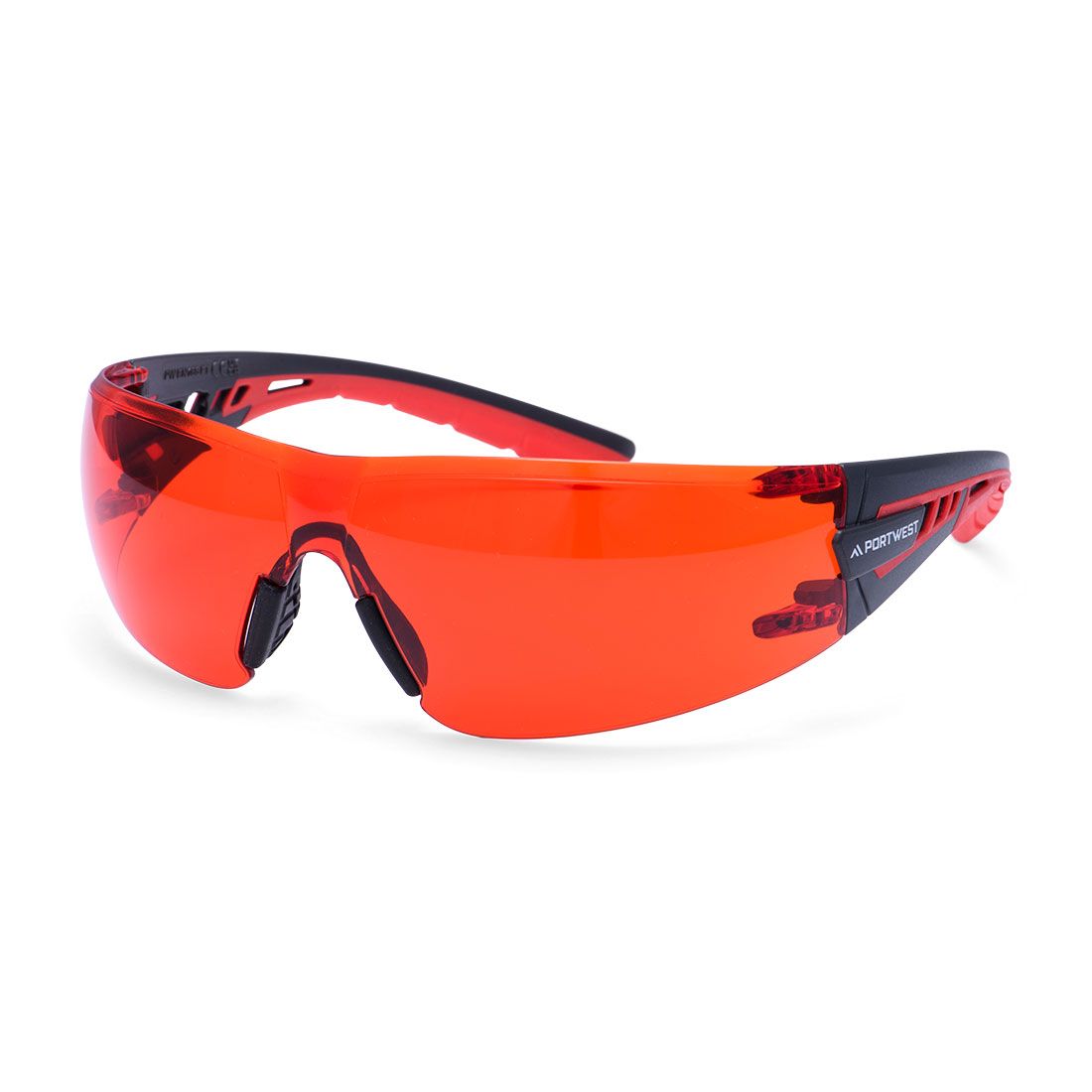 Tech Look Lite KN Safety Glasses, , R, Red