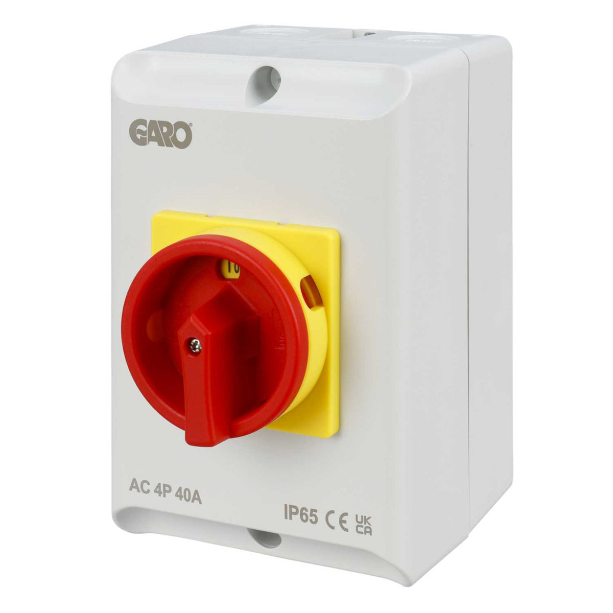 Garo 40A 4 Pole Rotary Isolator Switch IP65