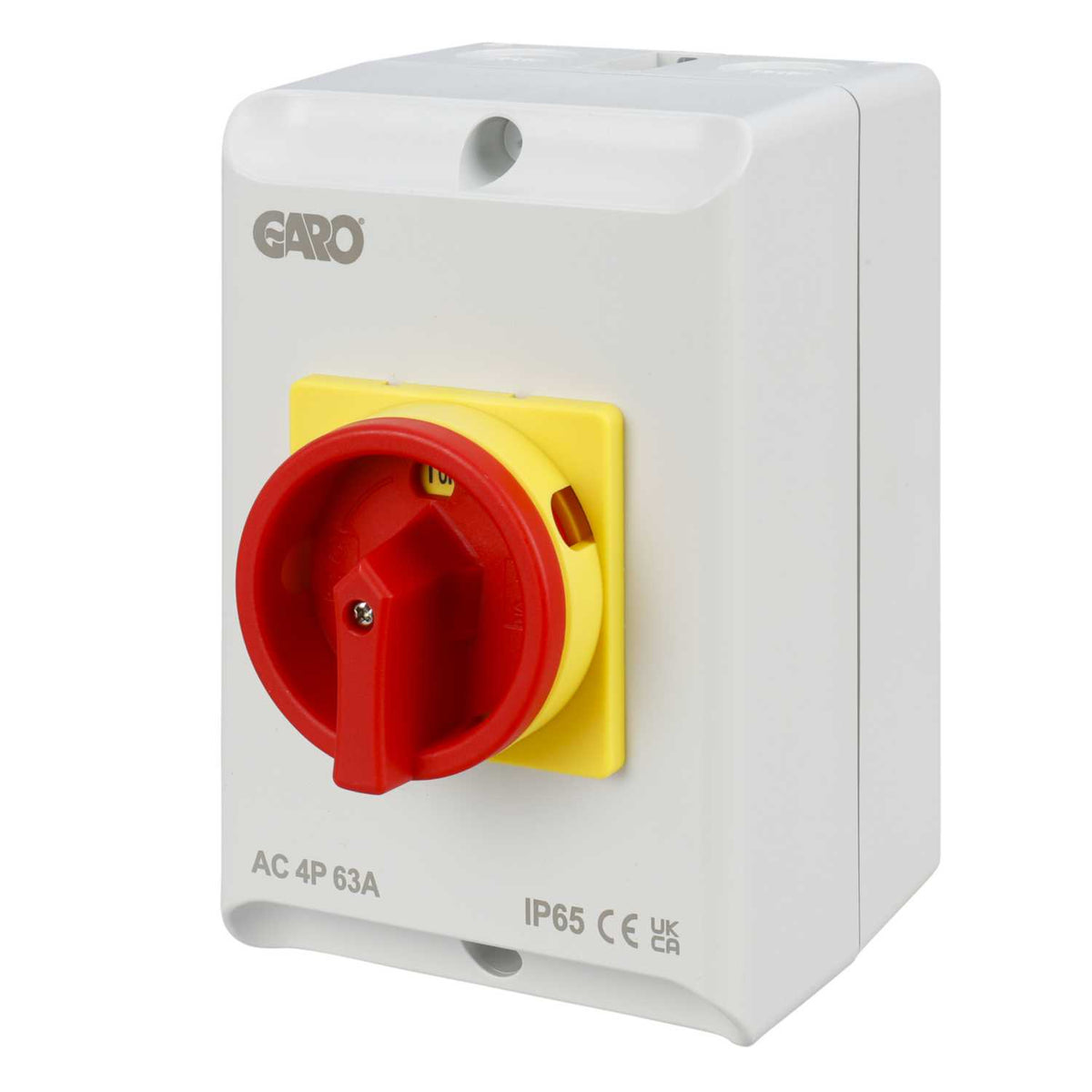 Garo 63A 4 Pole Rotary Isolator Switch IP65