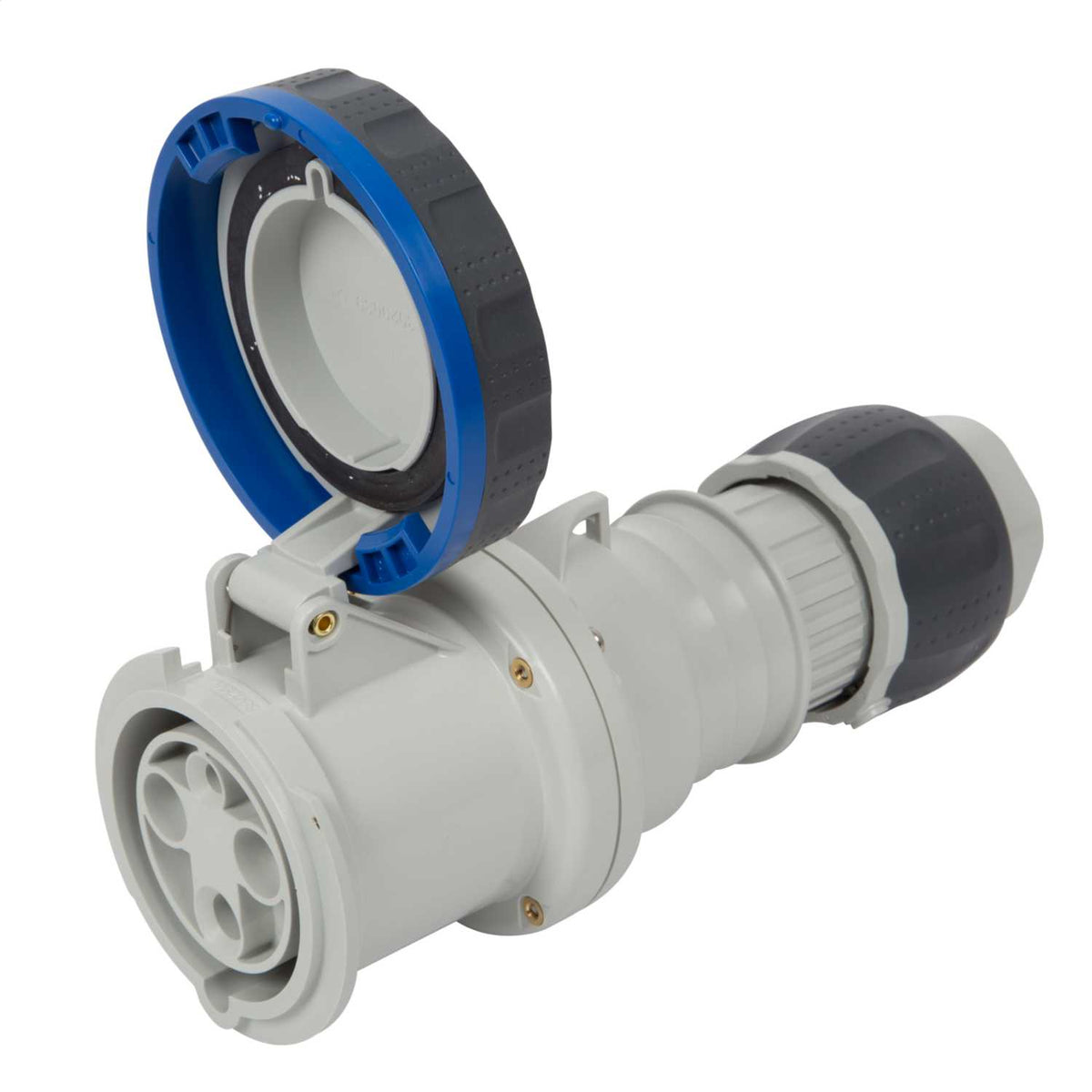Gewiss 63A 2P+E 230V Trailing Coupler IP67