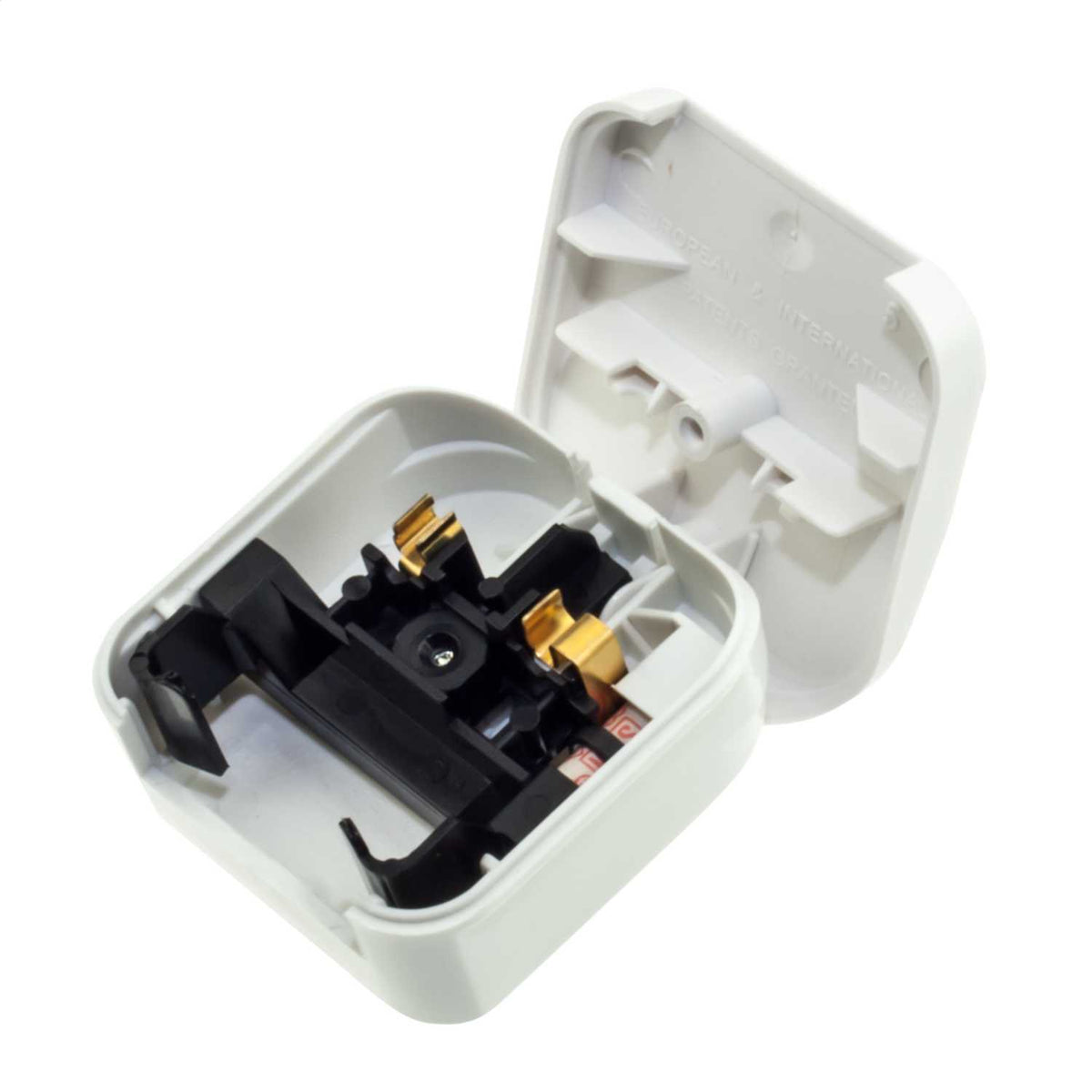 Greenbrook 3A Euro Plug Converter White