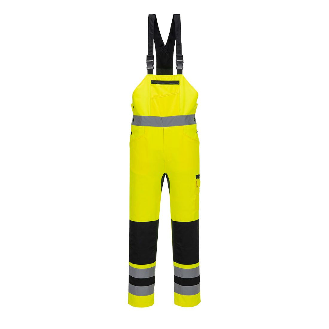 WX2 Eco Hi-Vis Bib & Brace, 4XL, R, Yellow/Black