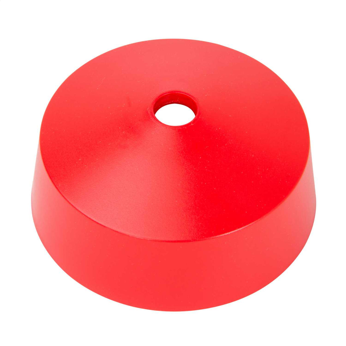 Hager Klik 6A 3 Pin Ceiling Rose Cover Red