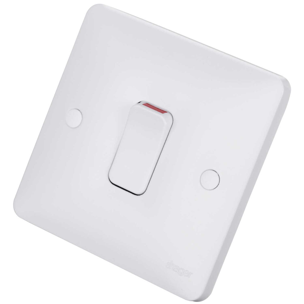 Hager Sollysta 20A DP Switch White