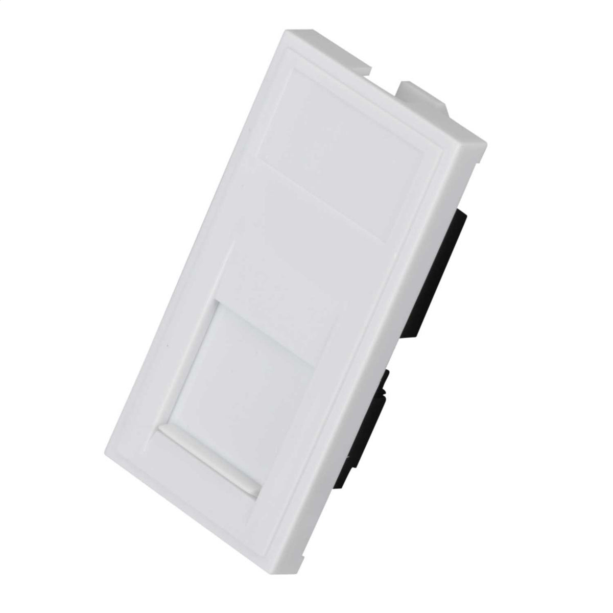 Hager Sollysta RJ11 Euro Module White